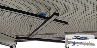 delikli akustik alçıpan akustik tavan nedir akustik alçıpan tavan